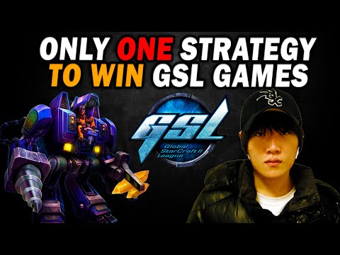 YOU NEEDED ONLY ONE STRATEGY to win in GSL - StarCraft 2 BitByBit story