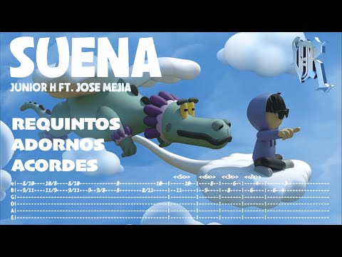 Suena - Junior H, José Mejía - TABS - Requintos/Acordes/Adornos