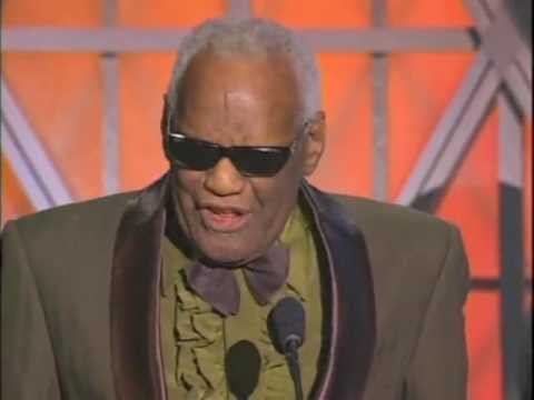 Ray Charles Inducts Billy Joel into the Rock and Roll Hall of Fame