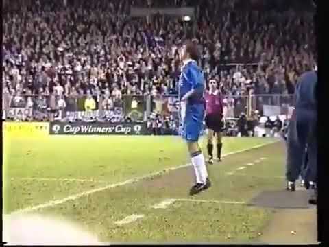 Cup Winners Cup 🏆 1998   Chelsea Winners -   Chelsea 1 - 0 Stuttgart   Gianfranco Zola