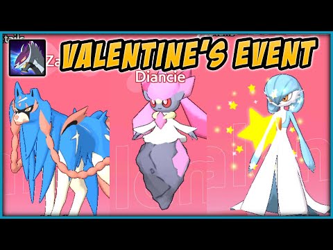 Valentine's Event! Zacian, Diancie, Shiny Gardevoir and more! - Infinity Island / Soul Guardian