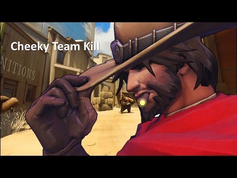 Overwatch - McCree Cheeky Team Kill (2016)