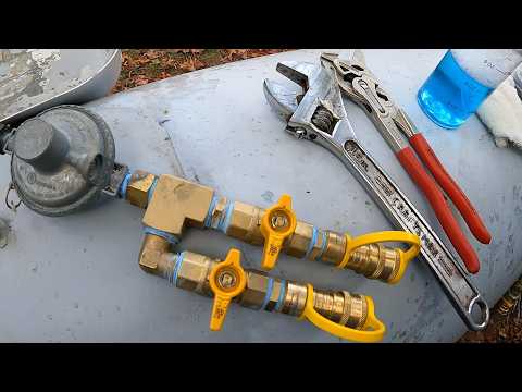 Quick Connect Your Gas Grill To House Propane Tank | RV, Generator, Water Heater