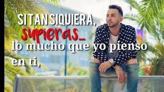 DÓNDE ESTÁS (letra)  - Nyno Vargas ft. Justin Quiles