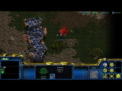 Starcraft 01 Enslavers Campaign Mission 03B Playthrough Assault on Aiur
