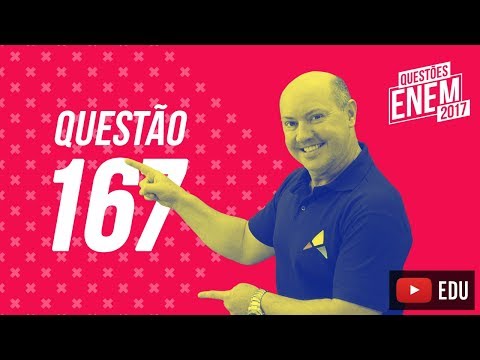 Enem 2017 - Matemática | Questão 167 (Caderno Amarelo)