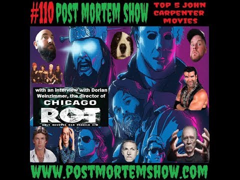 Post Mortem e110 - All out of Bifflegum (Top 5 John Carpenter Movies)