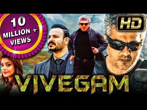 "VIVEGAM" (HD) - Ajith Superhit Action Hindi Dubbed Movie l Vivek Oberoi, Kajal Aggarwal, Akshara