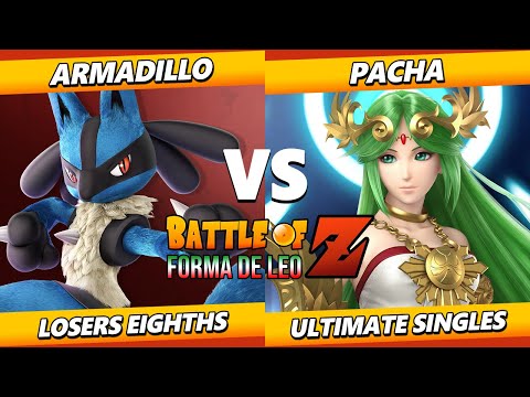 Battle of Z  - Armadillo (Lucario, Pyra Mythra) Vs. Pacha (Palutena) Smash Ultimate Tournament