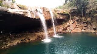 preview picture of video 'Jowai_krangsuri_waterfall_2018'