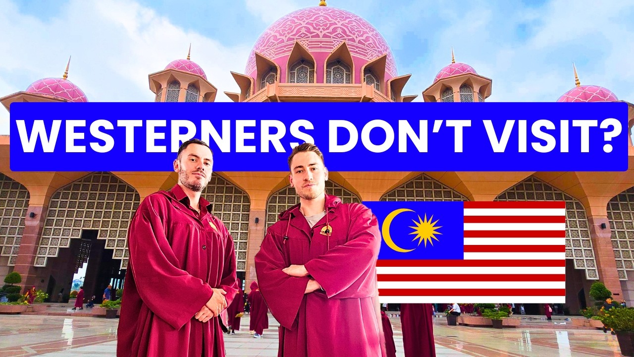We Had a GREAT Experience at PUTRA MOSQUE, MALAYSIA! 🇲🇾 (so beautiful!)