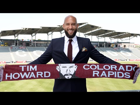 #Shorts OTD: Colorado Rapids introduce Tim Howard (2016)
