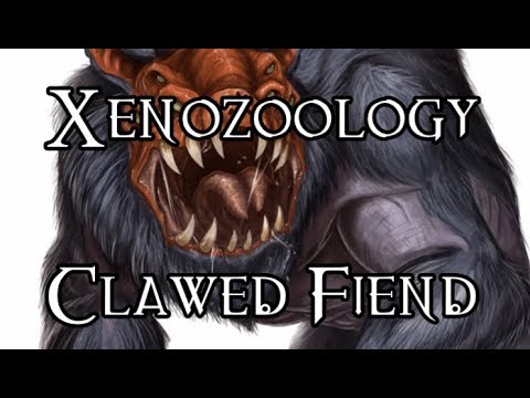 Xenozoology: Clawed Fiend - 40K Theories