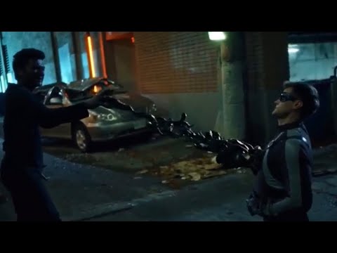 The Flash 6x07 | Ramsey Russo vs elongated man Fight [HD]