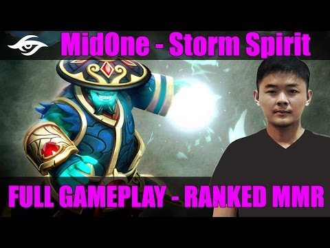 Dota 2 | MidOne Plays Storm Spirit! | Ranked MMR Gameplay