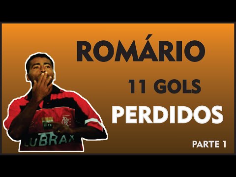 Romário: 11 gols perdidos pelo Baixinho