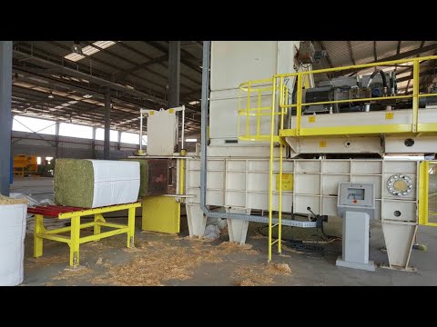 Mowing grass silage baling