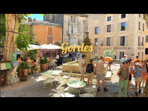 [4K]🇫🇷 Gordes :A Truly Beautiful Provencal Hilltop Village in South of France 2023