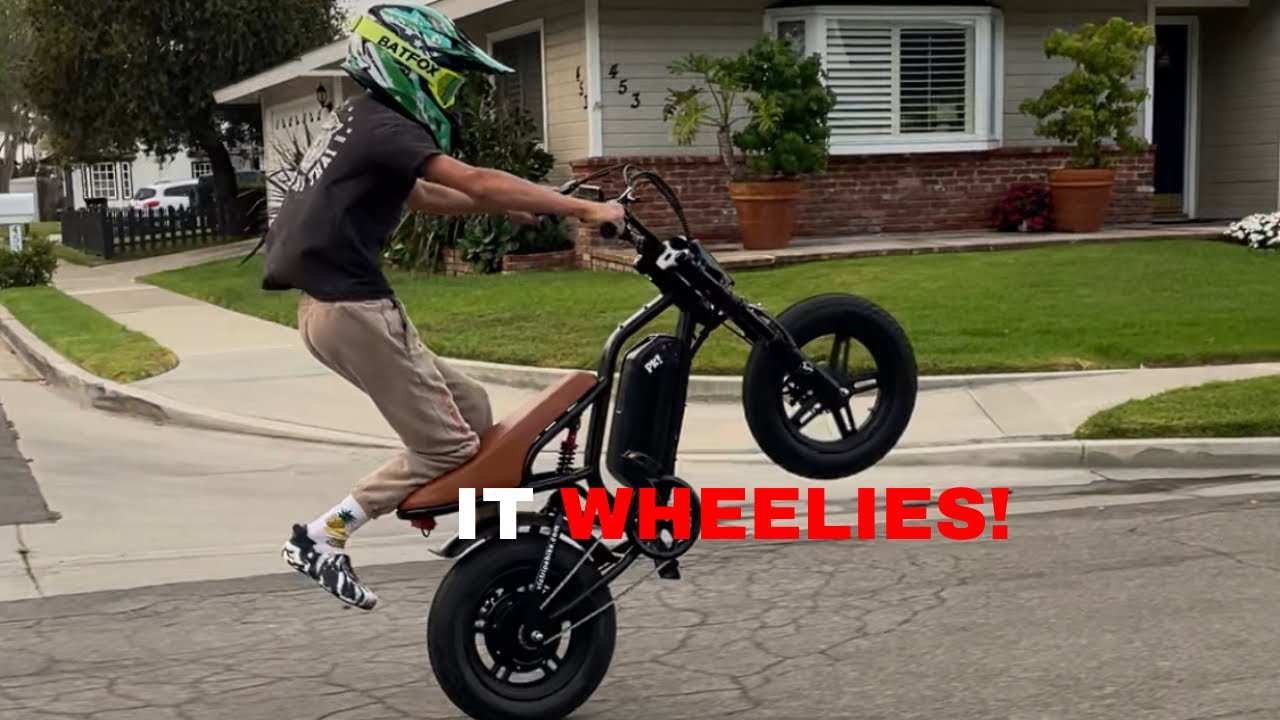 I Reviewed The BEST Budget Wheelie Bike! [Victrip R6]