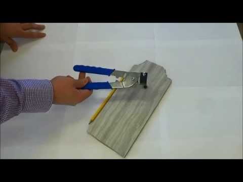 How To Cut Tile With Handheld Tile Cutters