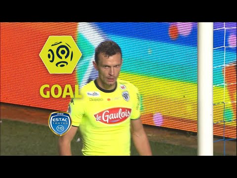 Goal Romain THOMAS (84' csc) / ESTAC Troyes - Angers SCO (3-0) / 2017-18