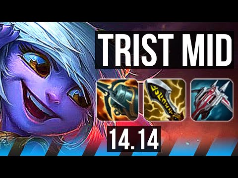 TRISTANA vs EKKO (MID) | 12/3/11, Godlike, 500+ games | VN Diamond | 14.14
