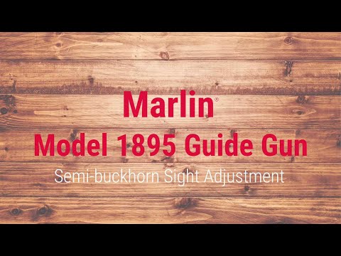 Marlin 1895 Sights