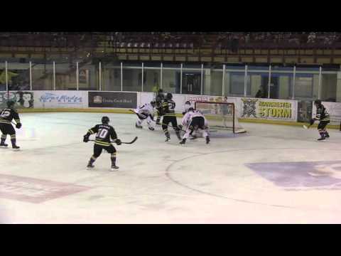 Manchester Storm's Equalising Goal against the Steelers