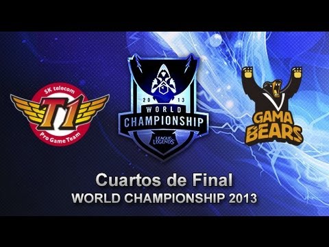 SKT1 vs GAB - World Championship Cuartos de Final Español - Partido 2