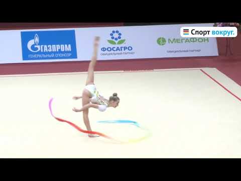 Ksenya Stseshyts BLR Ribbon AA - International Tournament Moscow 2019