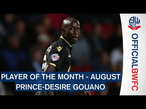 AUGUST PLAYER OF THE MONTH | Prince-Desire Gouano