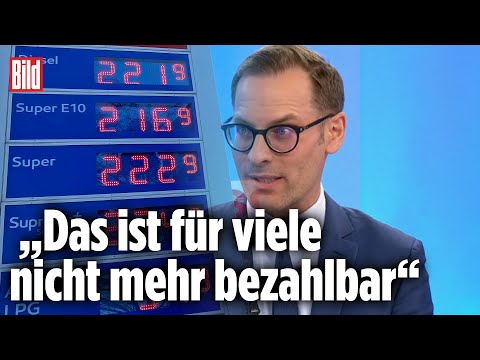 Preise explodieren: Wann kommt die Spritpreis-Bremse? | Jan Schäfer bei BILD Live