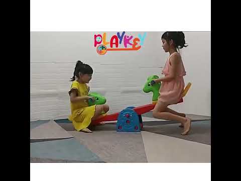 2 Seater Giraffe See Saw