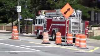 preview picture of video 'Cleveland Heights Fire Department Station 2 responding to a fire'