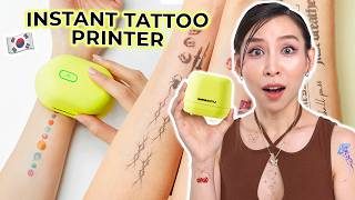 I Got an Instant Tattoo Printer - Does it work?