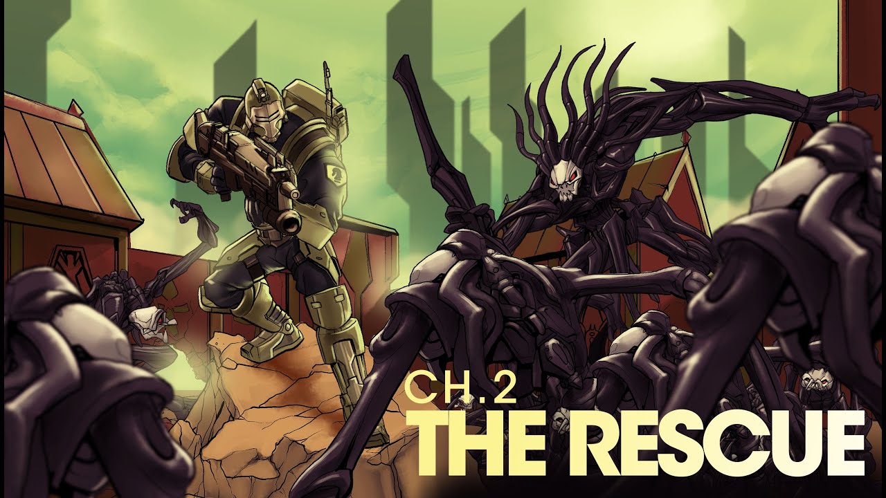 Battleborn Motion Comic: Chapter 2, The Rescue - YouTube