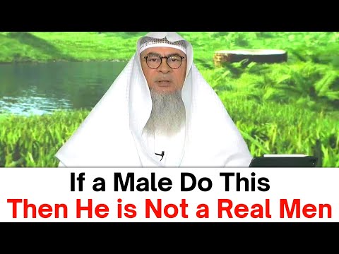 Such Male Species Cannot Be Called Men | Sheikh Assim Al Hakeem