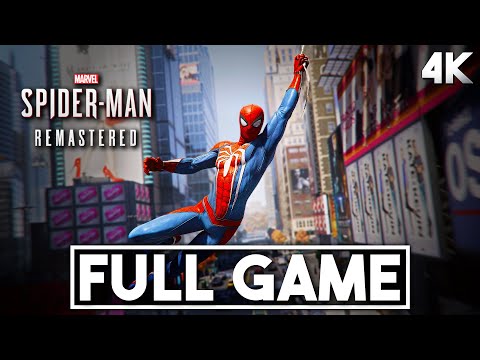 SPIDER-MAN REMASTERED & ALL DLC Gameplay Walkthrough FULL GAME (4K 60FPS) - No Commentary