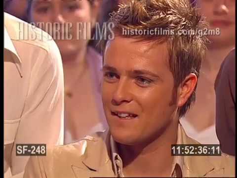 CD:UK INTERVIEW - WESTLIFE TALK ABOUT MISHAP ON TOUR - 2001