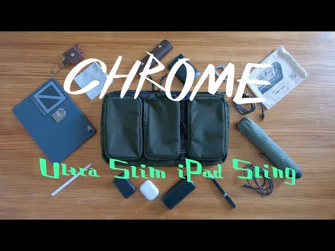 CHROME MXD LINK SLING / Ultra Slim iPad Sling - Backpacking:vol.33