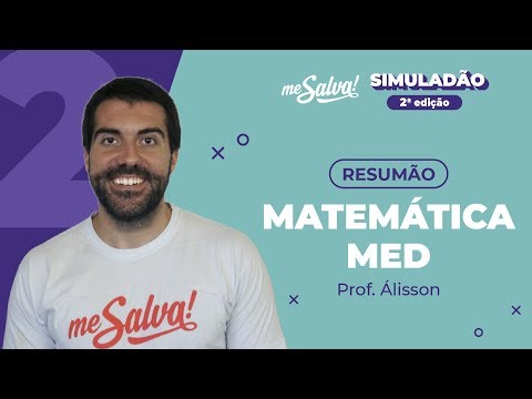 📈 RESUMÃO DE MATEMÁTICA MED - Simuladão ENEM GRÁTIS  2ª Edição