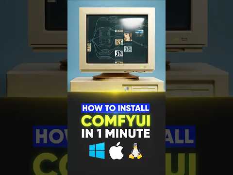 How To Install ComfyUI: Make AI Videos for FREE #comfyui #ai #aivideo