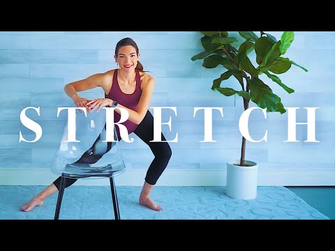 Stretching Exercises for Beginners & Seniors // Standing & Seated Workout for Flexibility & Mobility