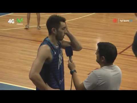 Alejandro Konsztadt después del triunfo sobre Olímpico.