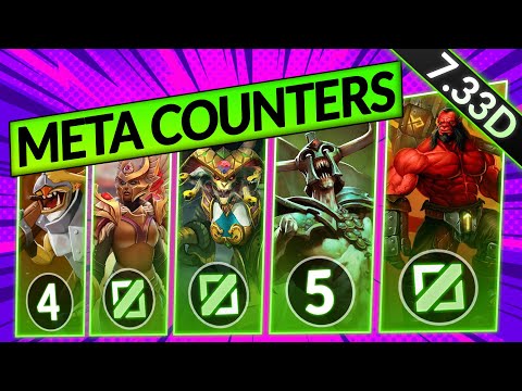 6 BROKEN HEROES and EASY WAYS TO COUNTER THEM! (Free MMR) - Dota 2 Meta Guide