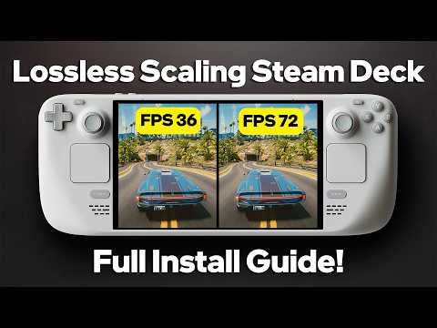 Double Your FPS! Lossless Scaling On The Steam Deck Is Amazing