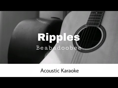 Beabadoobee - Ripples (Acoustic Karaoke)