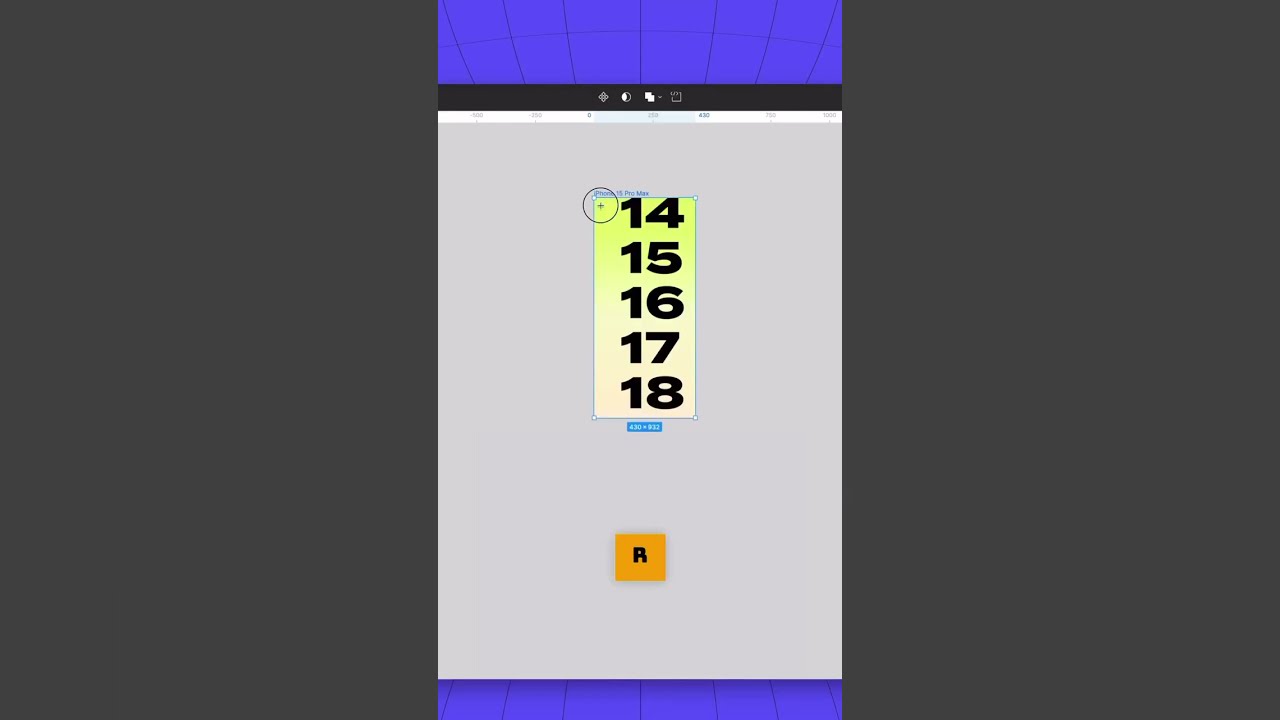Creating a Numbers Scroll Animation in Figma: Step-by-Step Tutorial