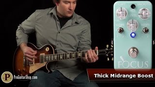 Video thumbnail for VFE Pedals Focus Mid Boost by ProGuitarShopDemos