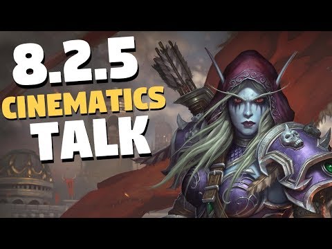 Huge Encrypted Cinematics on Patch 8.2.5 PTR | World of Warcraft Battle For Azeroth